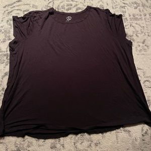 4X PERFECT BASIC BLACK TEE